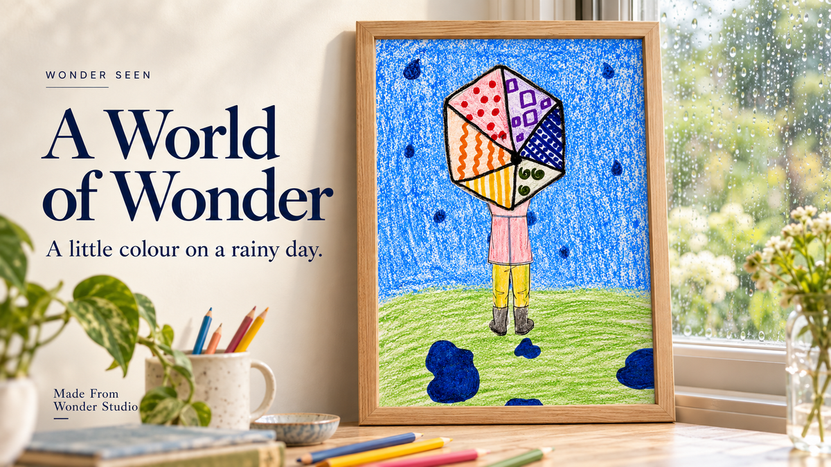A World of Wonder: A Little Colour on a Rainy Day