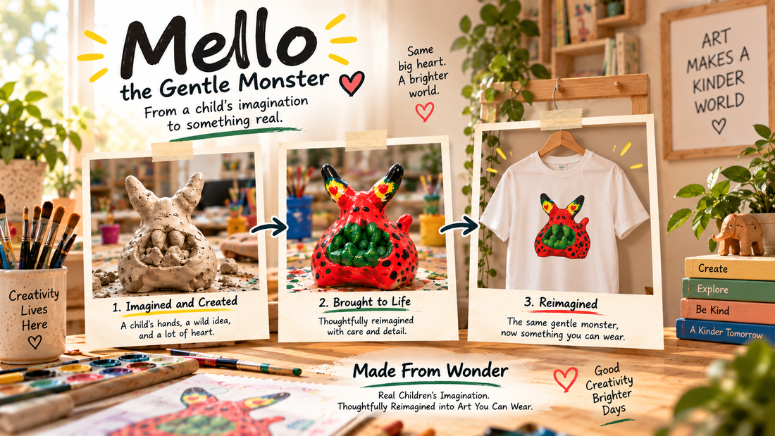 Meet Mello the Gentle Monster: The Monster Who Makes Messes Disappear