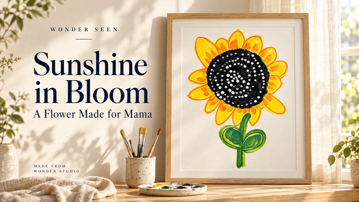 Sunshine in Bloom: A Flower Made for Mama