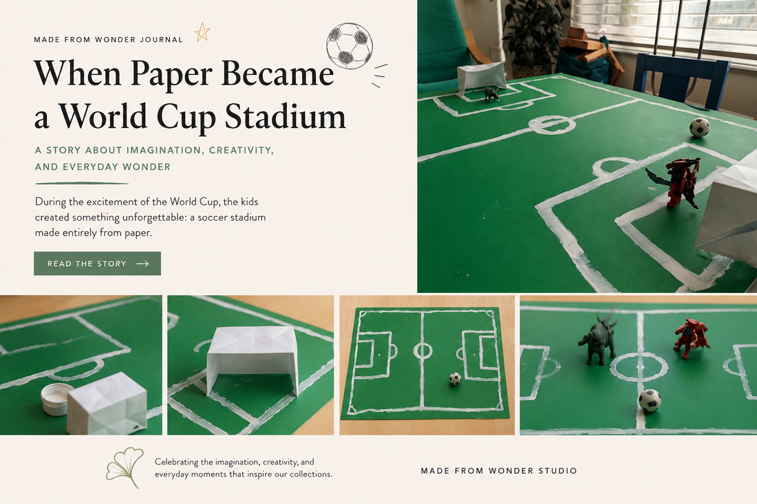 When Paper Became a World Cup Stadium | Made From Wonder