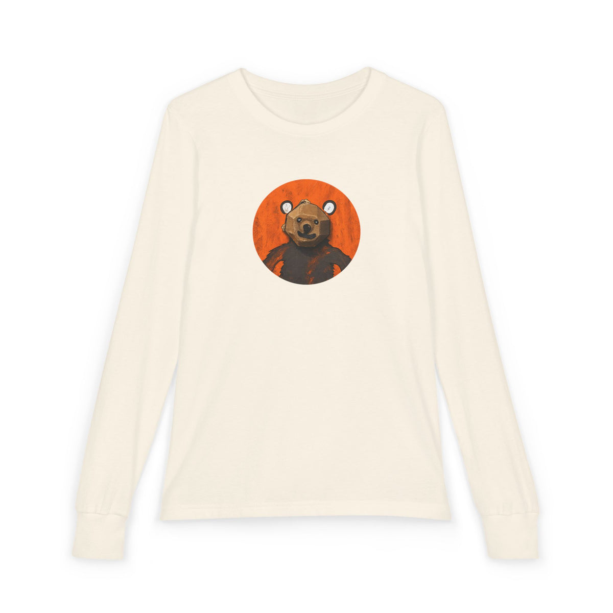 Curious Bear | Kids Unisex Long Sleeve Tee