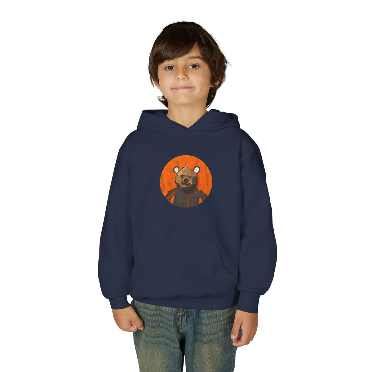 Curious Bear Kid's Unisex Hoodie