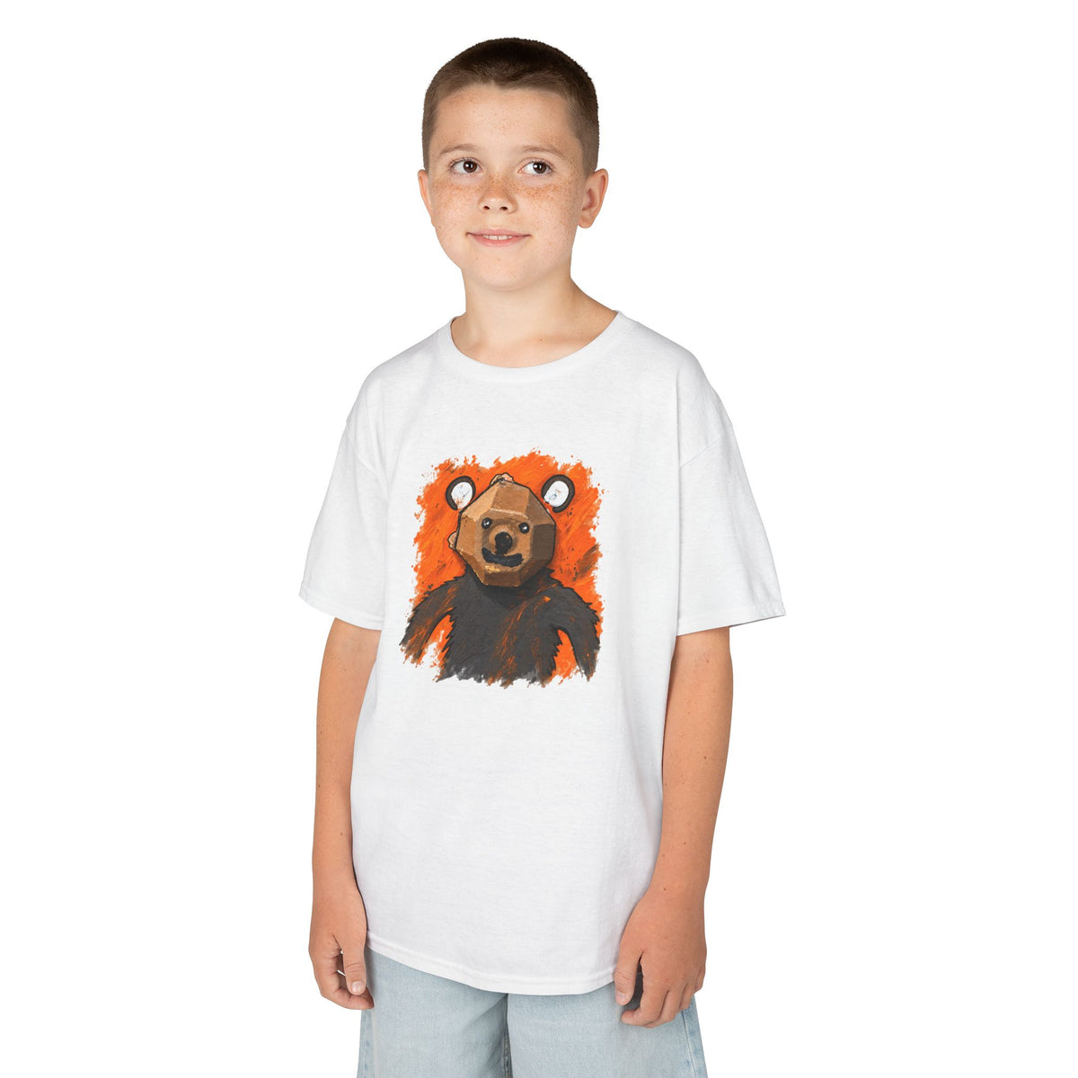 Curious Bear Kid's Unisex T-Shirt