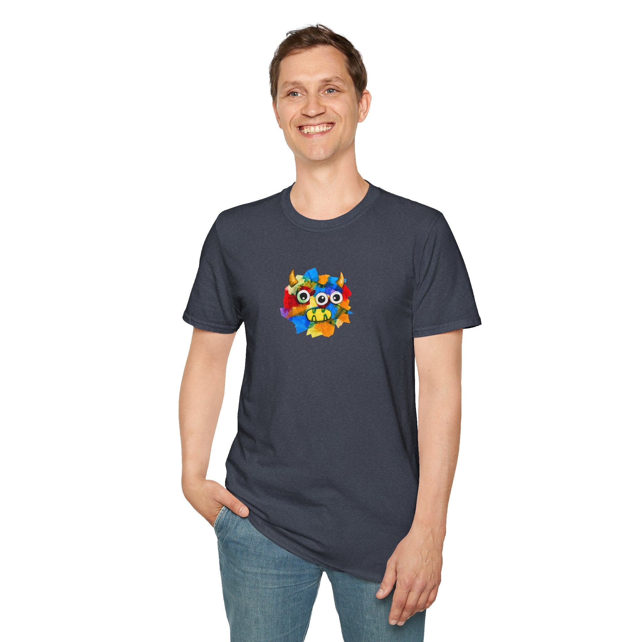 Trilo the Mosaic-Mane Lion Adult Unisex T-Shirt