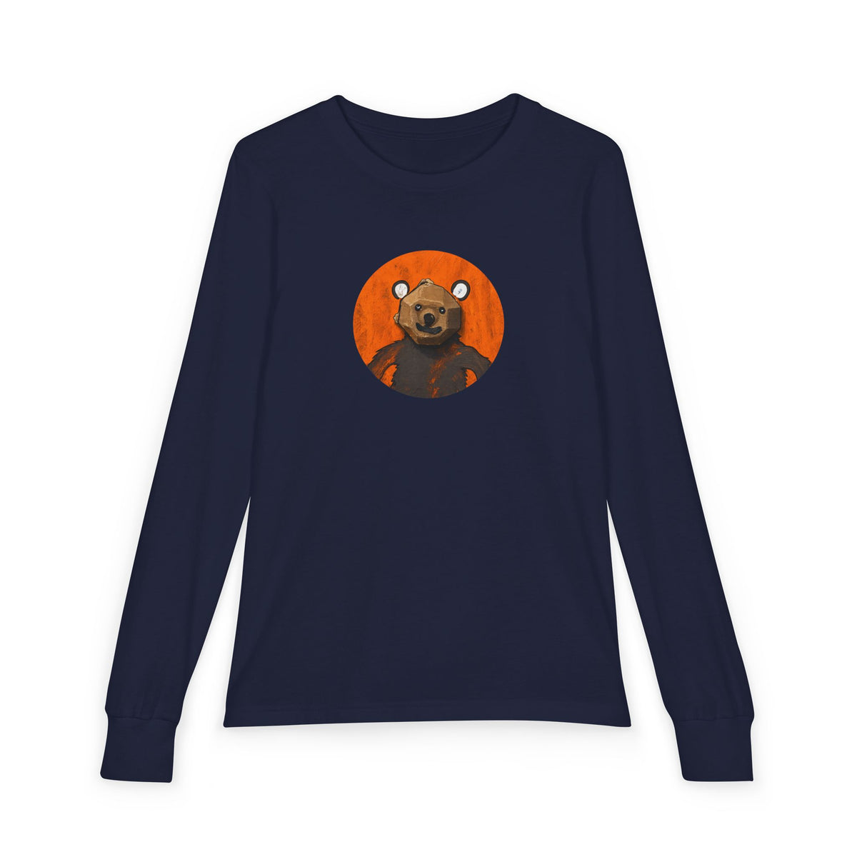 Curious Bear | Kids Unisex Long Sleeve Tee