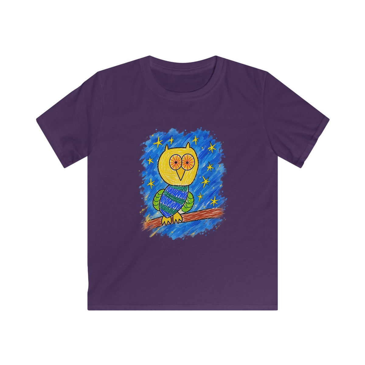 Groggy Owl | Kids Unisex T-Shirt