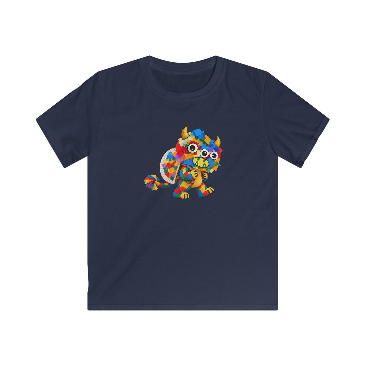 Trilo the Mosaic-Mane Lion | Kids Unisex T-Shirt