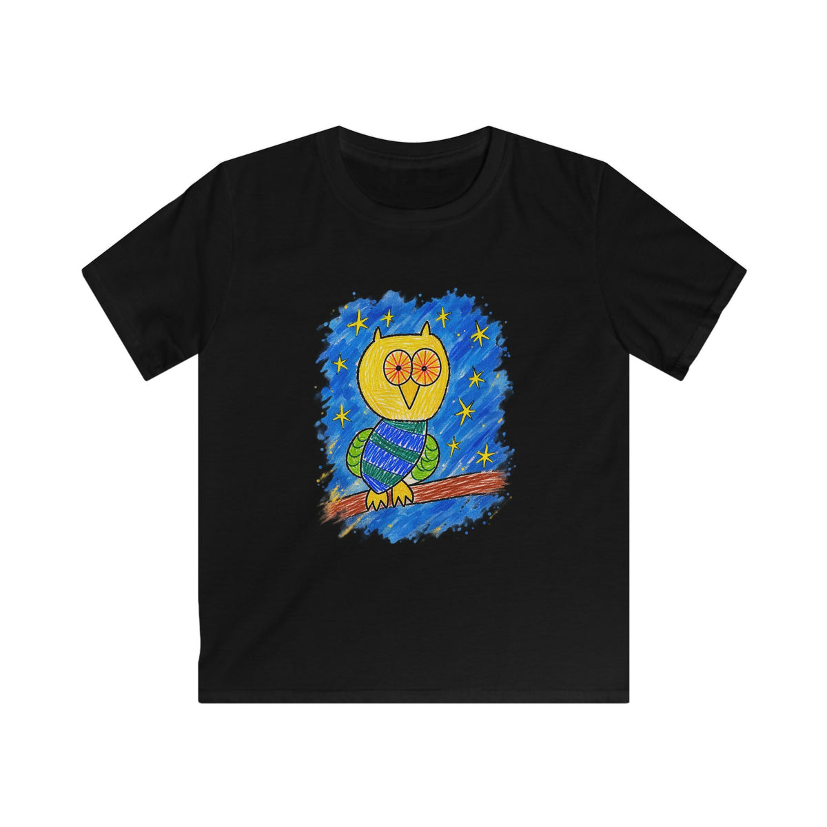 Groggy Owl | Kids Unisex T-Shirt