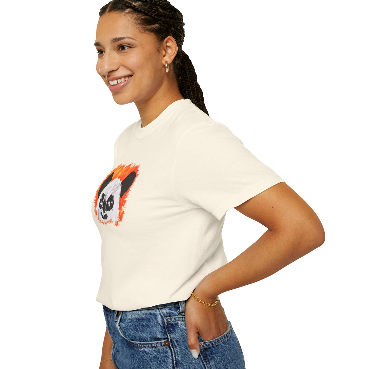Momo the Doodle Panda | Adult Unisex T-Shirt (Ships from Canada)