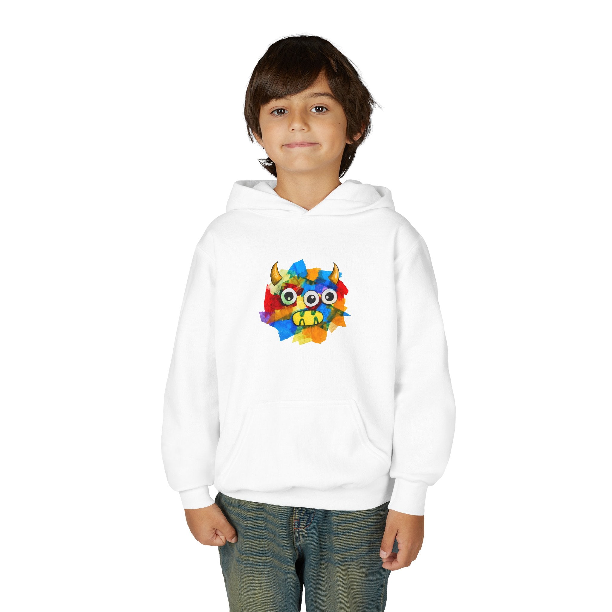Trilo the Mosaic-Mane Lion Kid's Unisex Hoodie