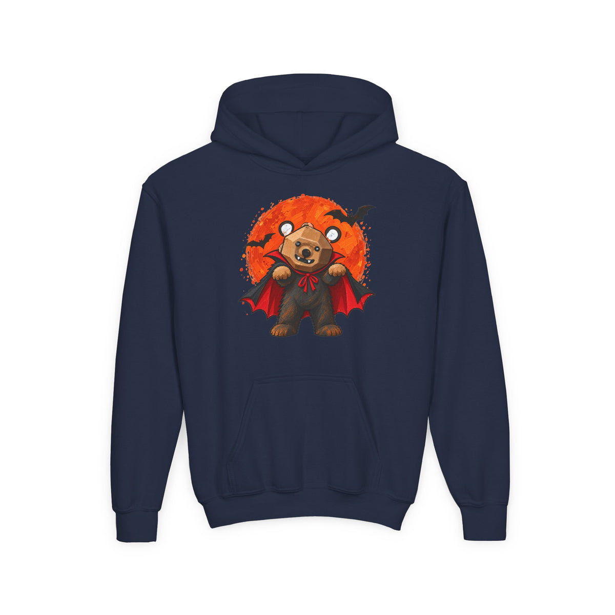 Curious Bear - Little Vampire | Kids Unisex Hoodie