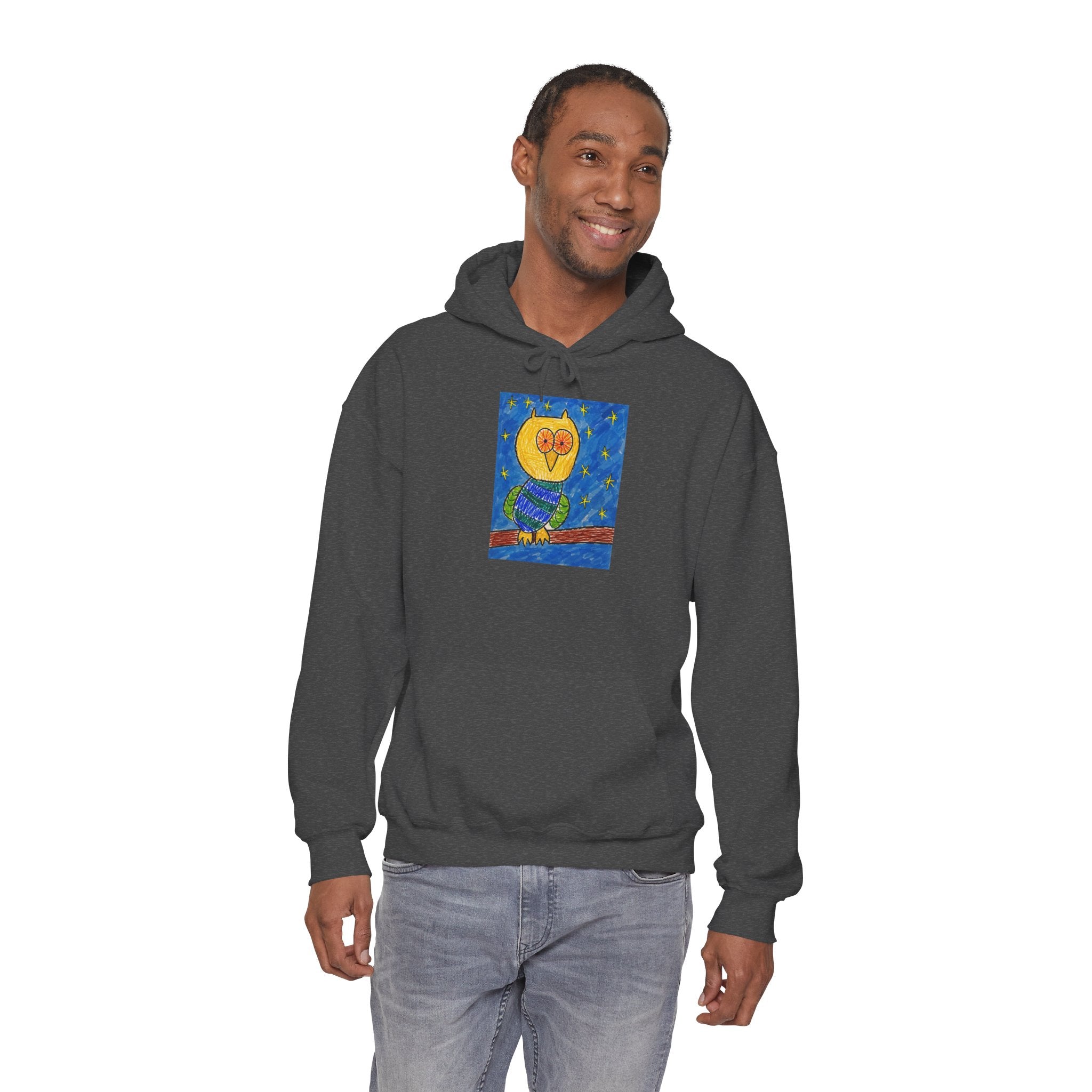Groggy Owl Adult Unisex Hoodie