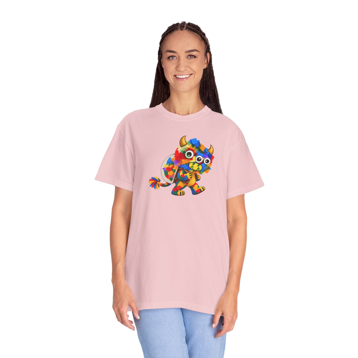 Trilo the Mosaic-Mane Lion | Adult Unisex T-Shirt (Ships from Canada)