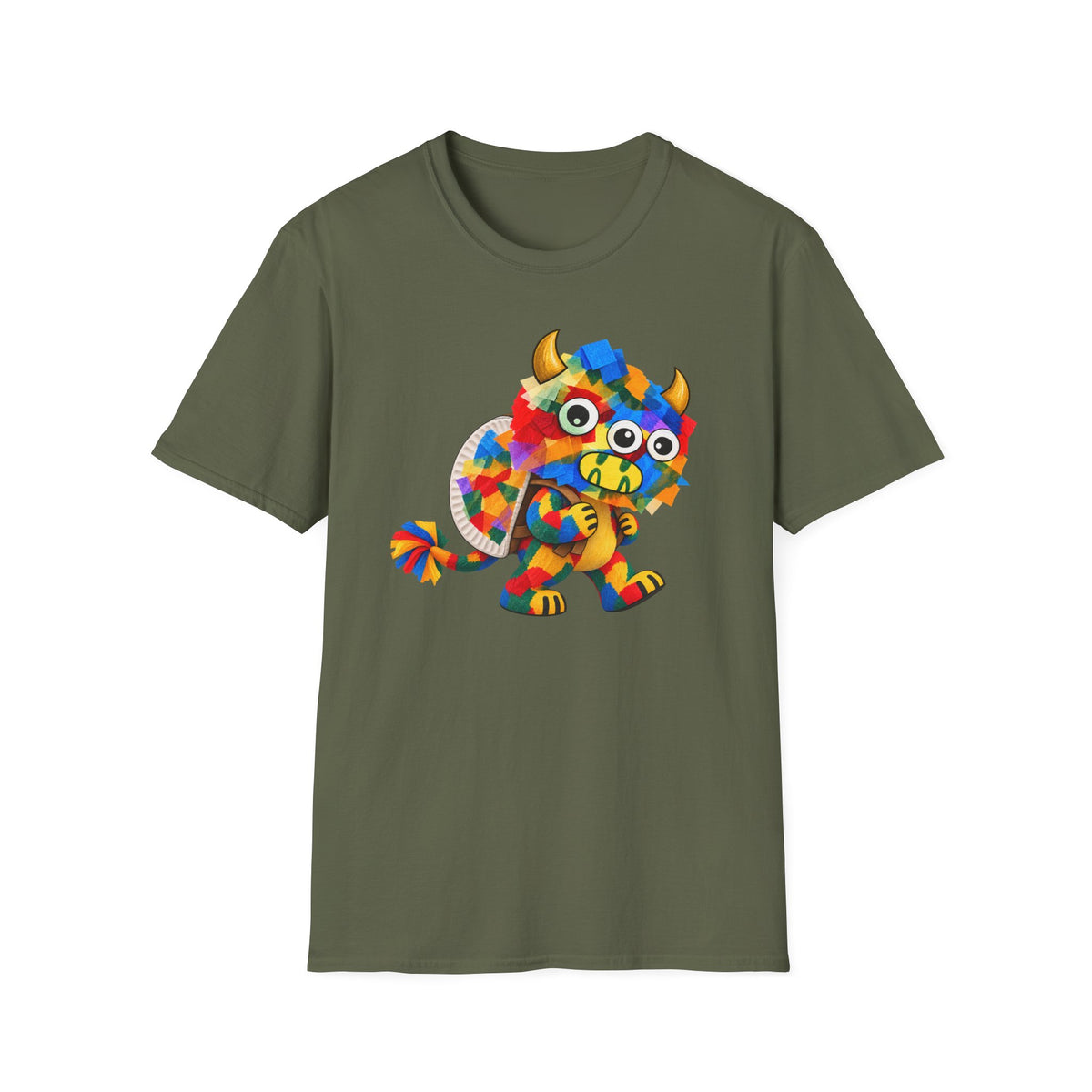 Trilo the Mosaic-Mane Lion | Adult Unisex T-Shirt