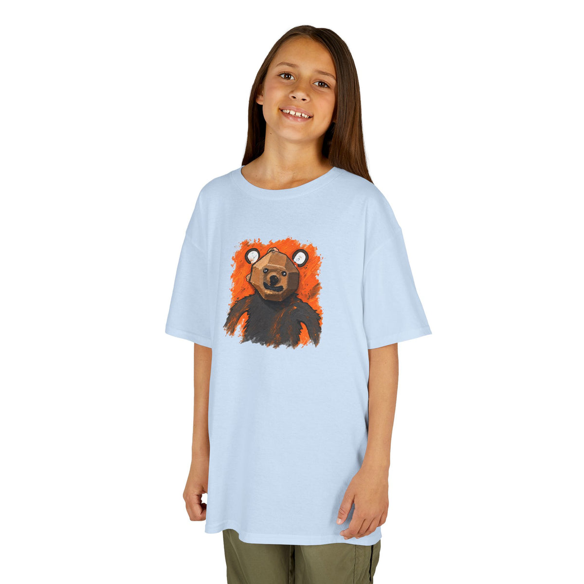 Curious Bear | Kids' Unisex T-Shirt (Ships from Canada)