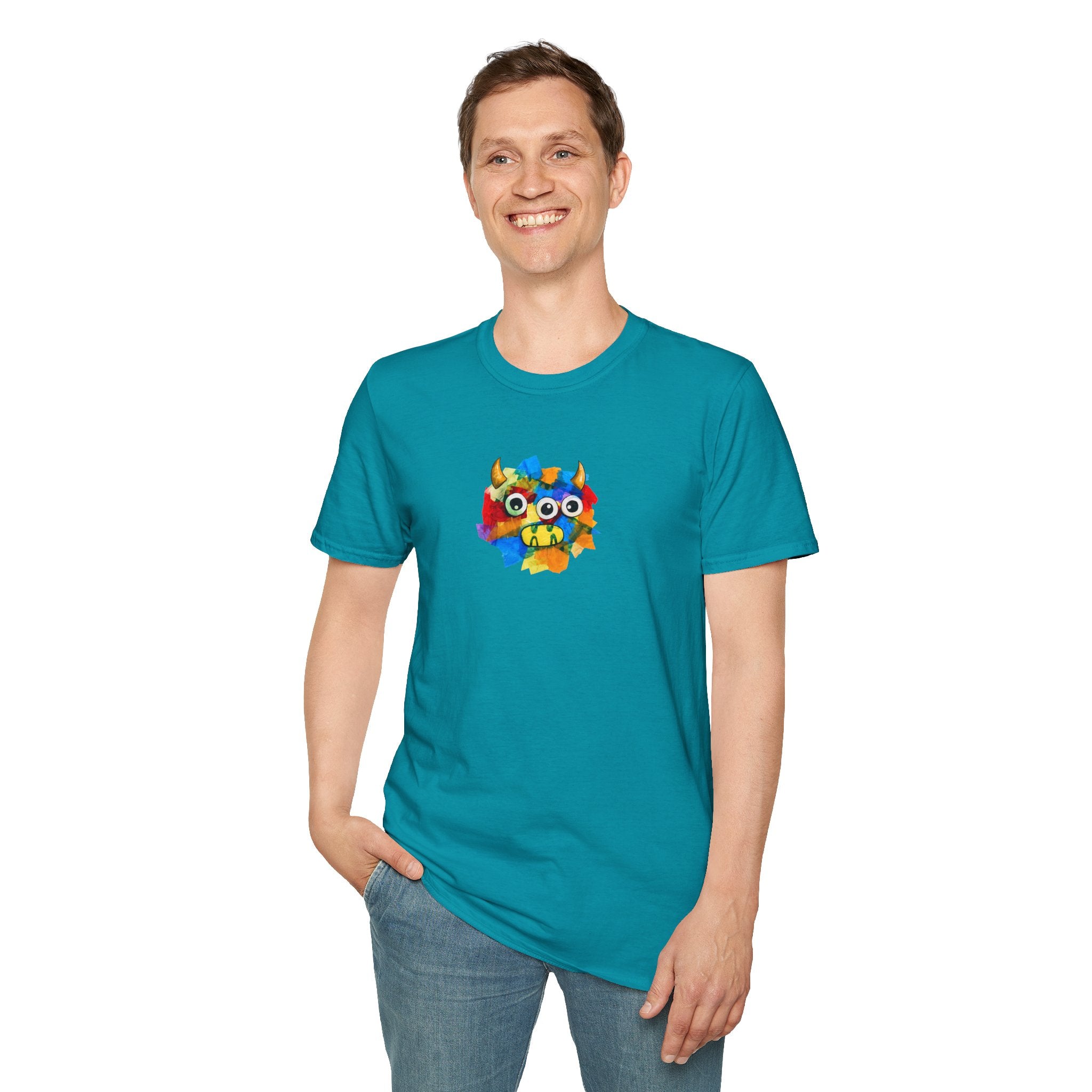 Trilo the Mosaic-Mane Lion Adult Unisex T-Shirt