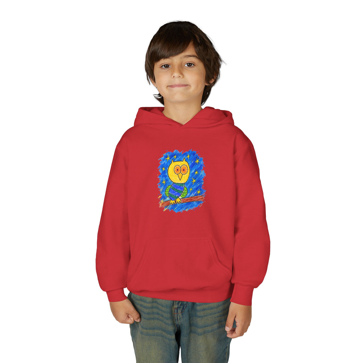 Groggy Owl Kid's Unisex Hoodie