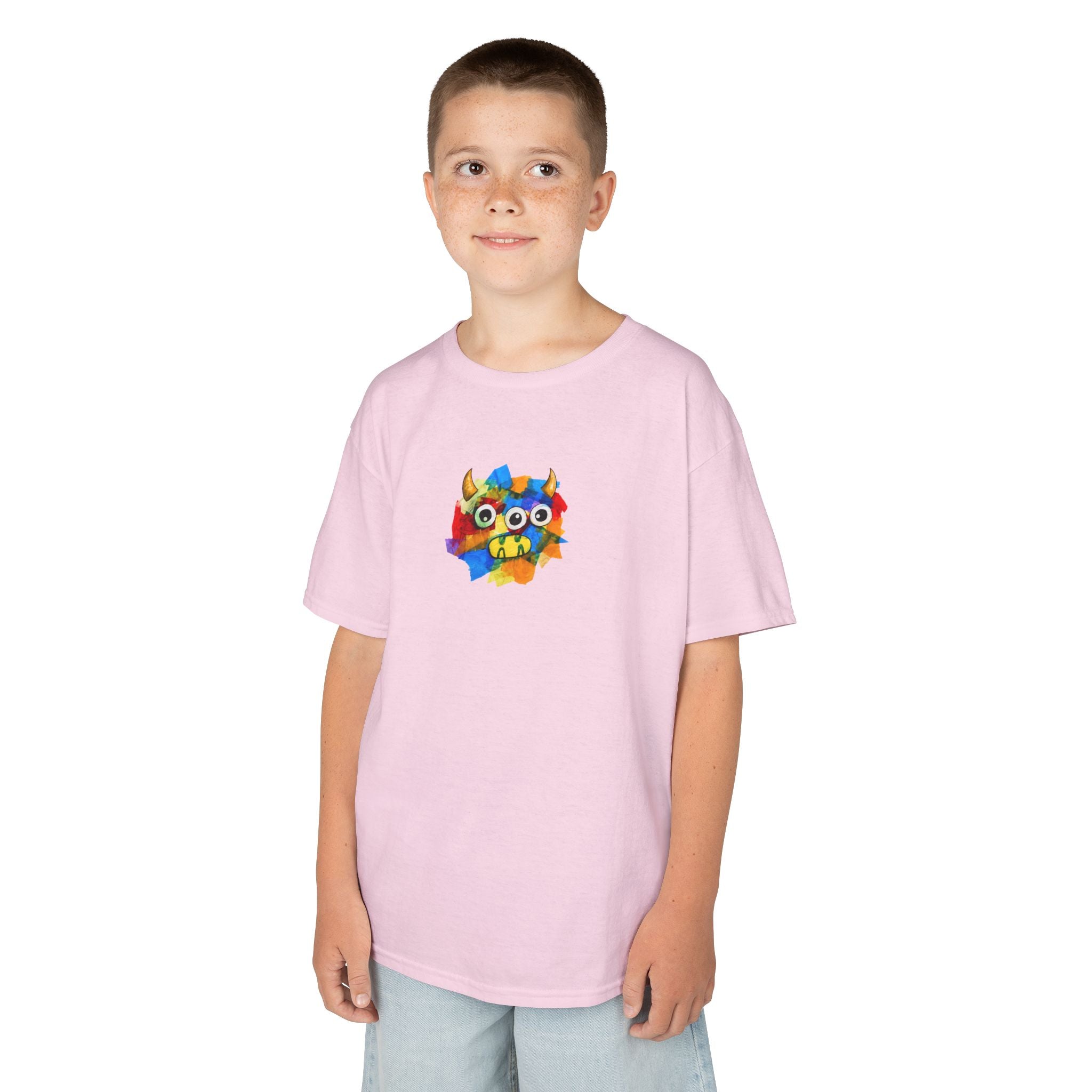 Trilo the Mosaic-Mane Lion Kid's Unisex T-Shirt