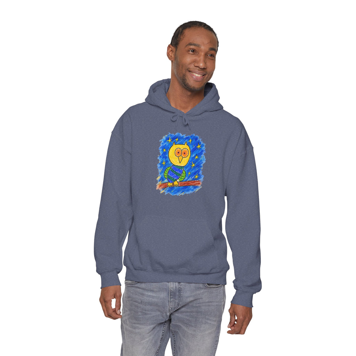 Groggy Owl Adult Unisex Hoodie