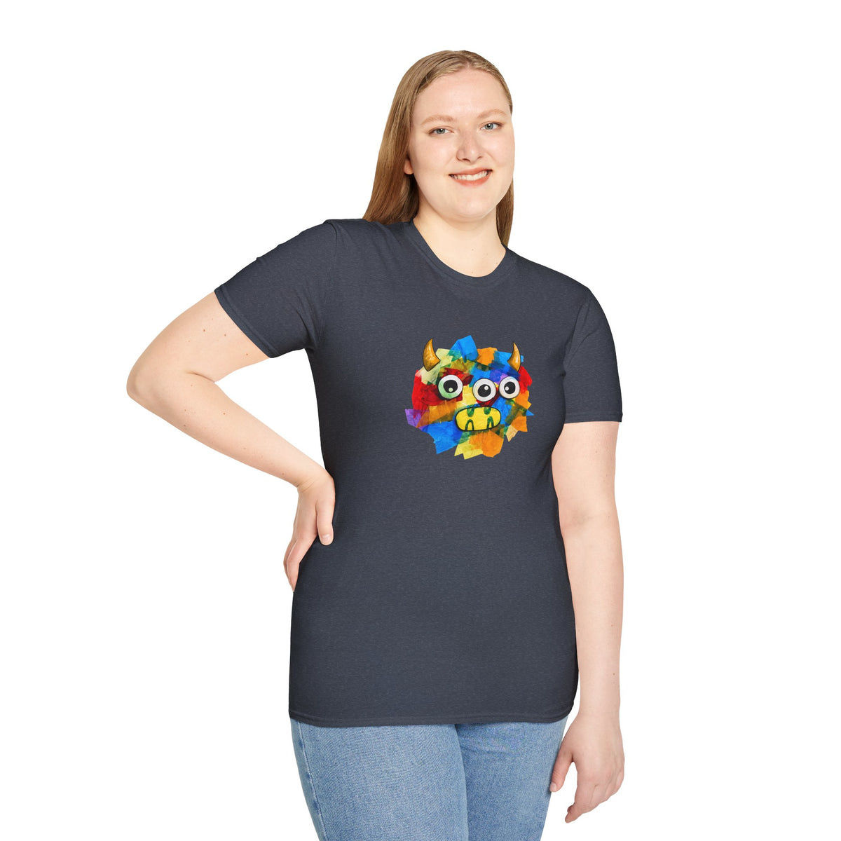 Trilo the Mosaic-Mane Lion Adult Unisex T-Shirt