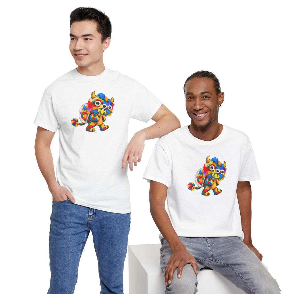 Trilo the Mosaic-Mane Lion | Adult Unisex T-Shirt (SfC)(PG.G5000)