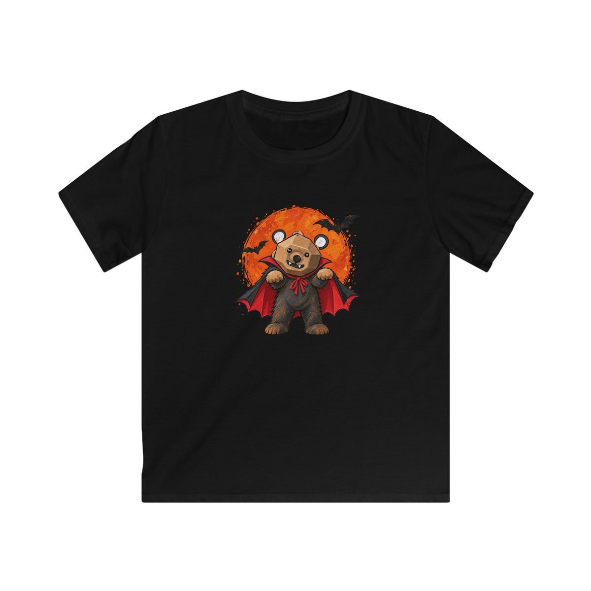 Curious Bear - Little Vampire | Kids Unisex T-Shirt