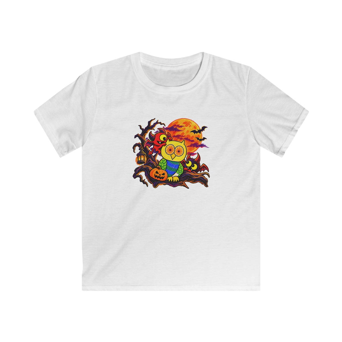 Groggy Owl — Mischief After Dark | Kids Unisex T-Shirt