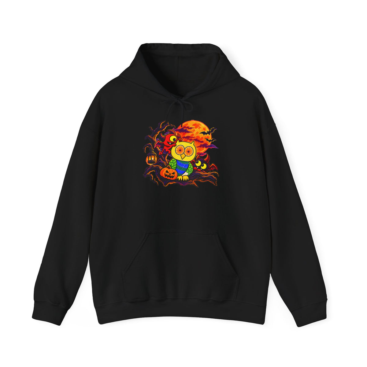 Groggy Owl - Mischief After Dark | Adult Unisex Hoodie