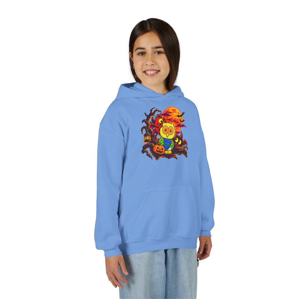 Groggy Owl - Mischief After Dark | Kids Unisex Hoodie