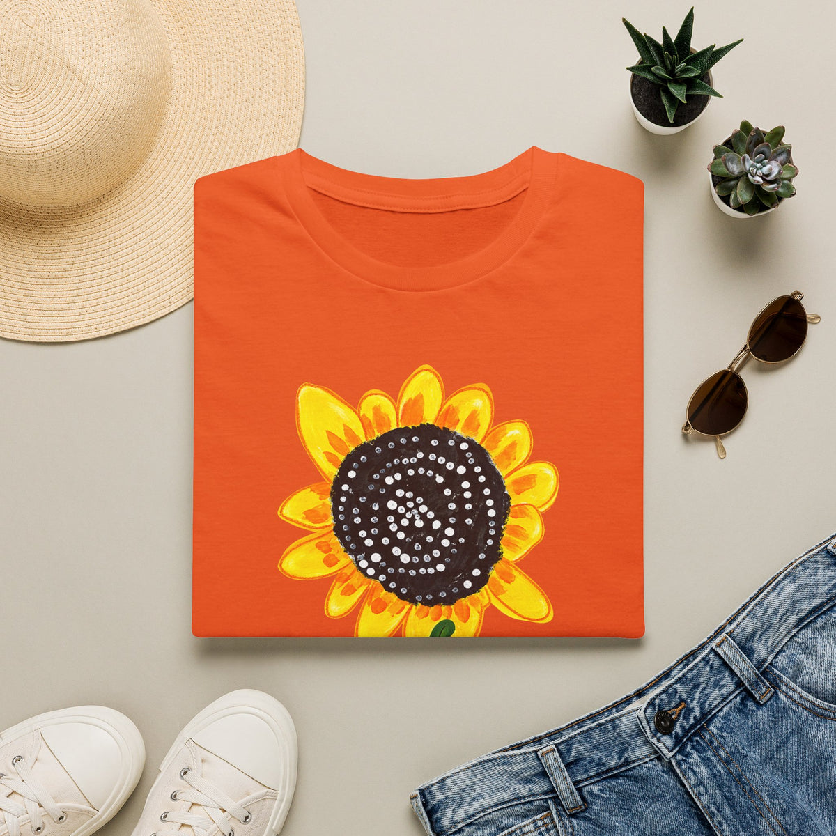 Sunshine in Bloom Adult Unix T-Shirt