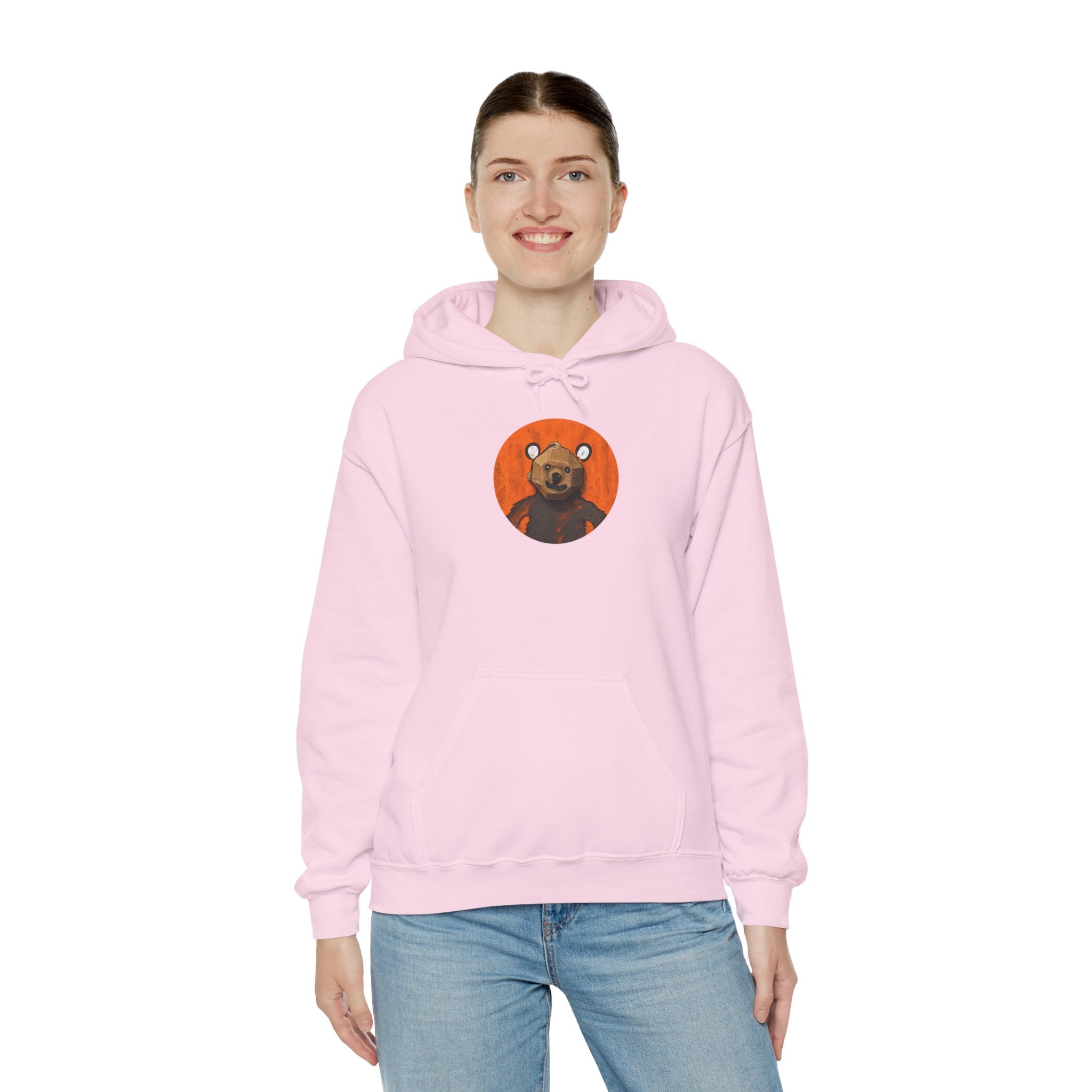 Curious Bear Adult Unisex Hoodie