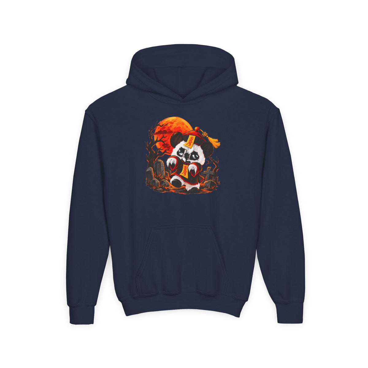 Momo the Doodle Panda - Midnight Mischief | Kids Unisex Hoodie