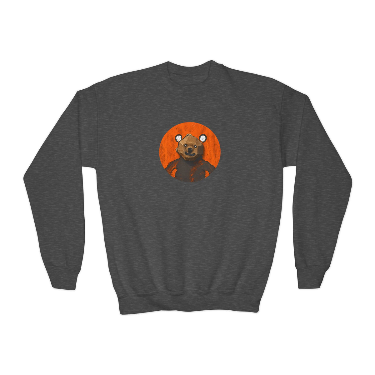 Curious Bear | Kids Unisex Crewneck Sweatshirt