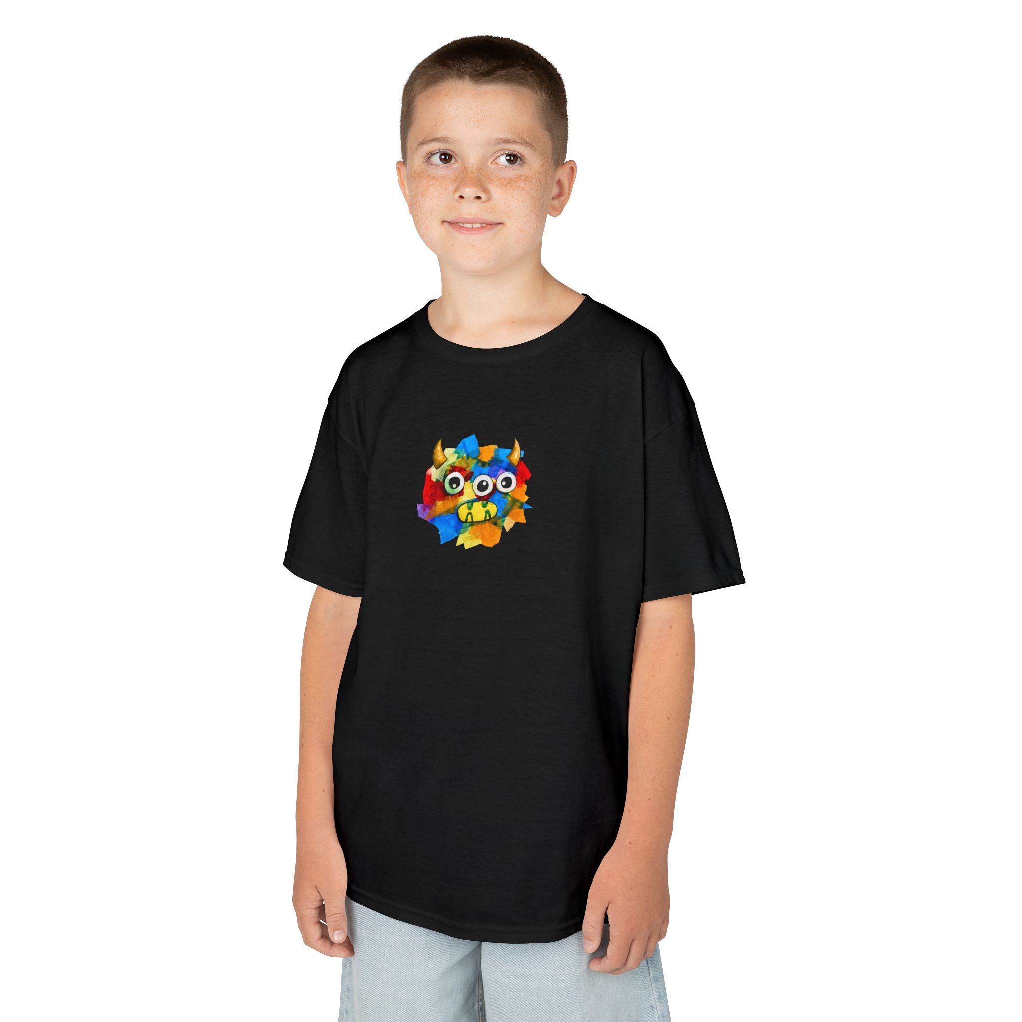 Trilo the Mosaic-Mane Lion Kid's Unisex T-Shirt