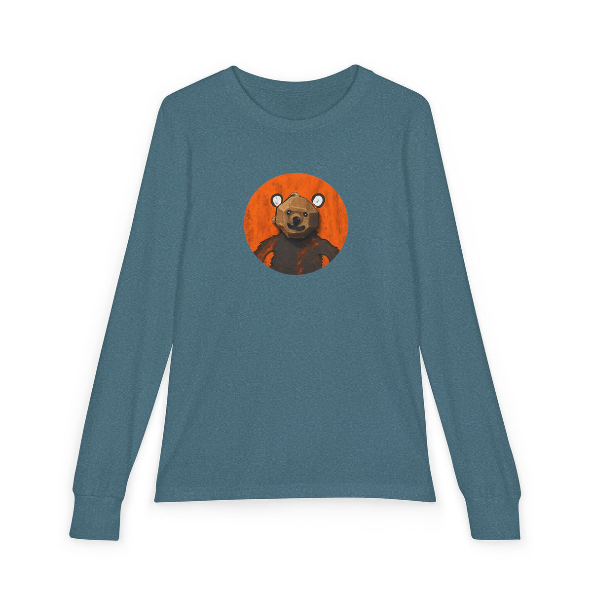 Curious Bear | Kids Unisex Long Sleeve Tee