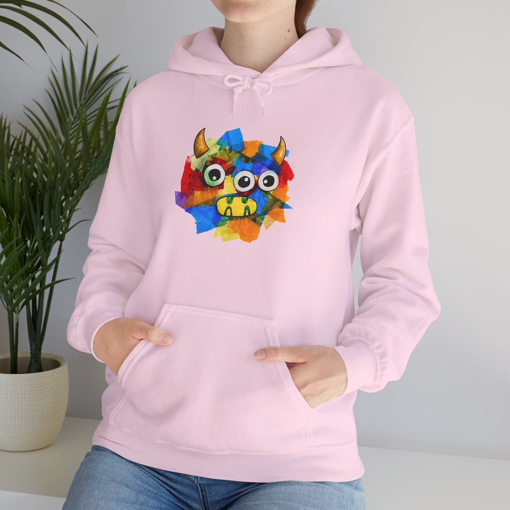 Trilo the Mosaic-Mane Lion Adult Unisex Hoodie