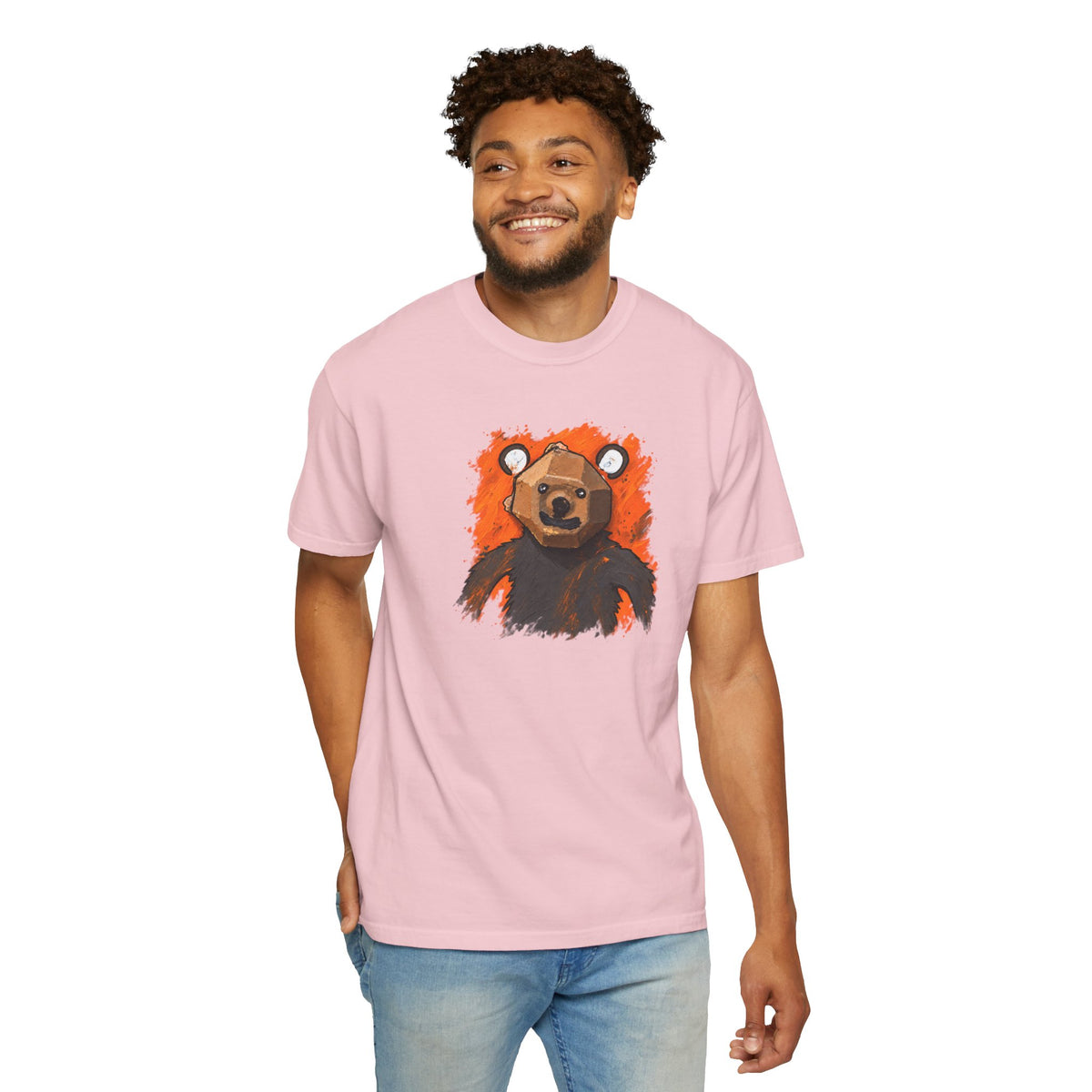 Curious Bear | Adult Unisex T-Shirt (Ships from Canada)