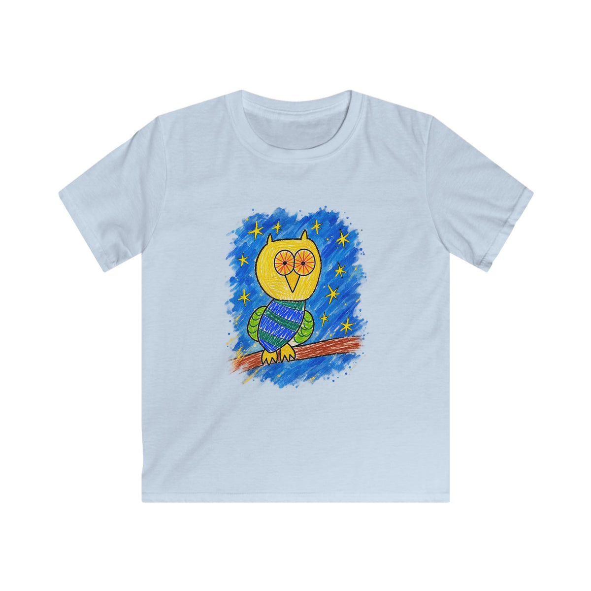 Groggy Owl | Kids Unisex T-Shirt