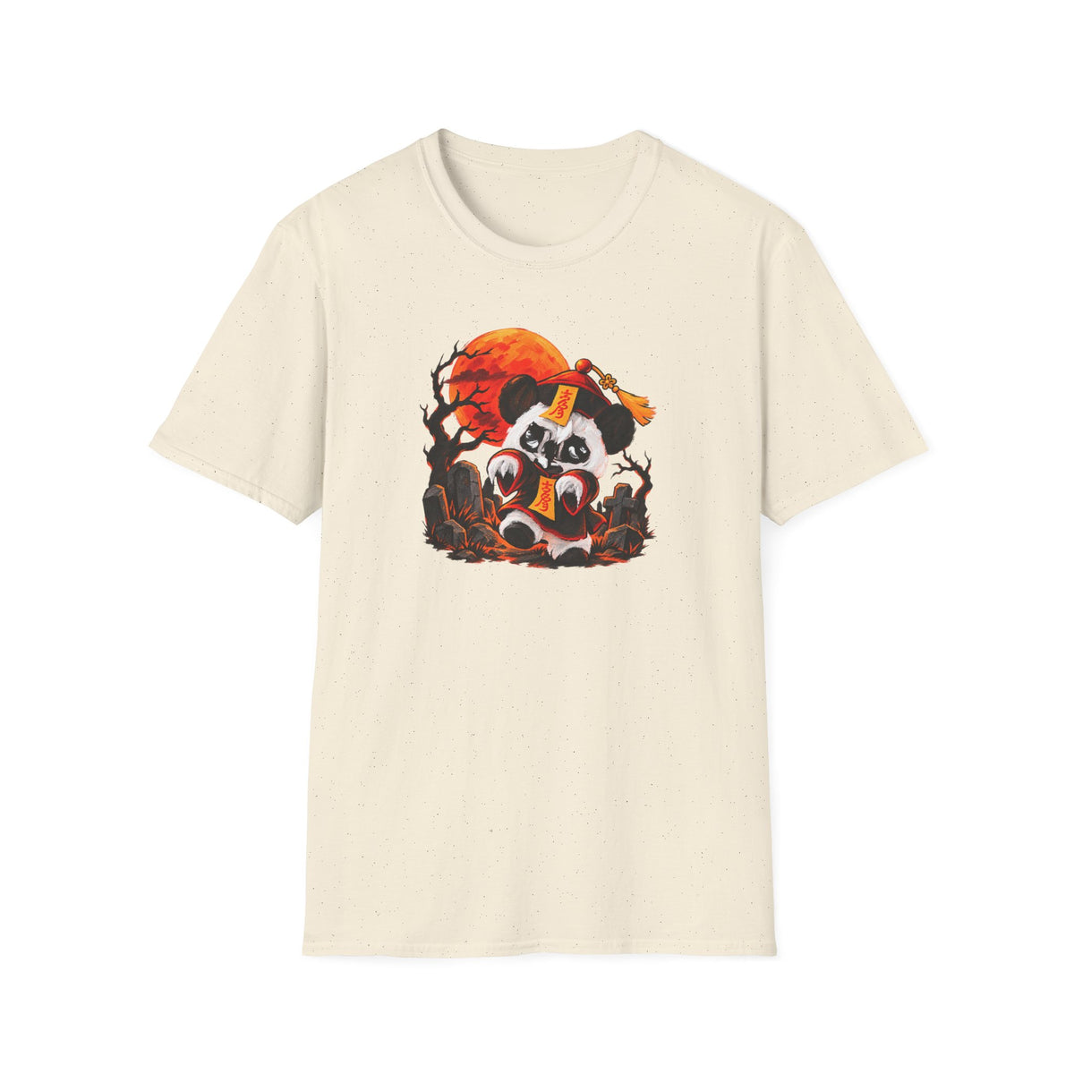 Momo the Doodle Panda — Midnight Mischief | Adult Unisex T-Shirt