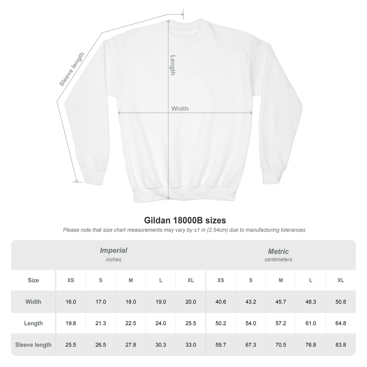 Curious Bear | Kids Unisex Crewneck Sweatshirt