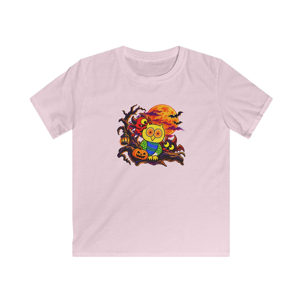 Groggy Owl — Mischief After Dark | Kids Unisex T-Shirt