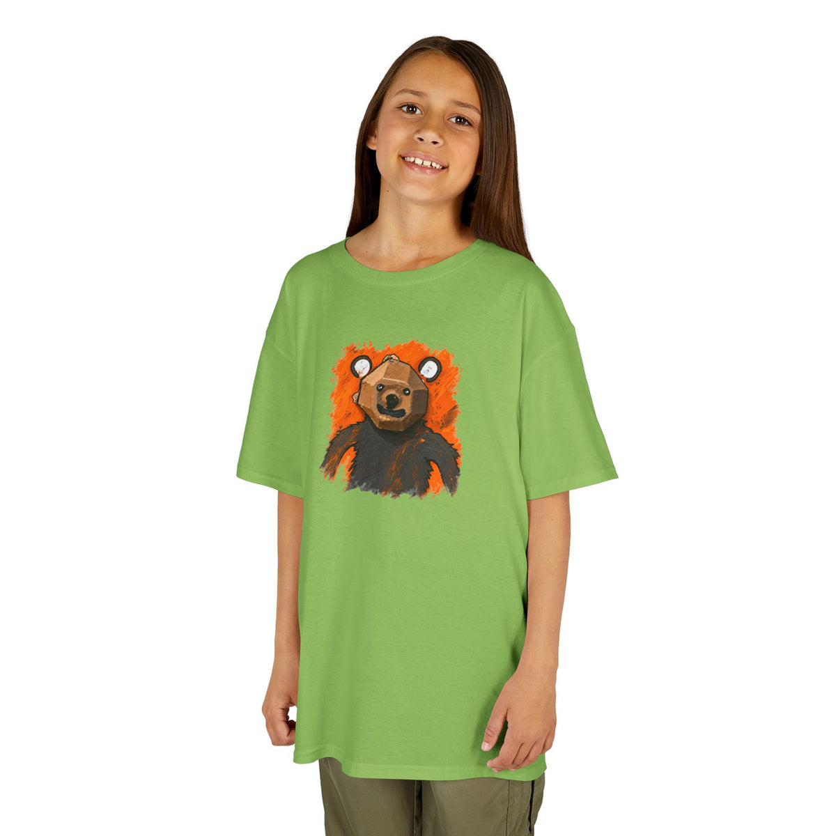 Curious Bear | Kids' Unisex T-Shirt (Ships from Canada)
