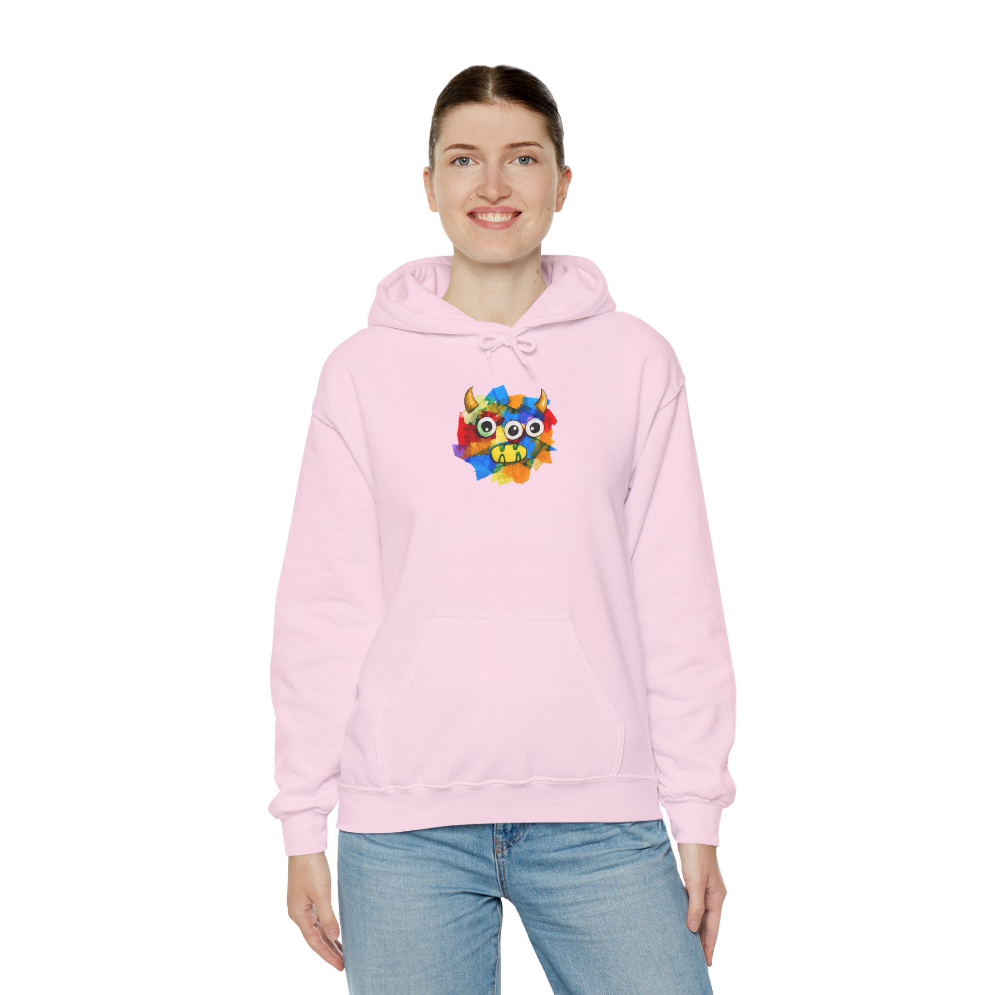 Trilio the Mosaic-Mane Lion Adult Unisex Hoodie
