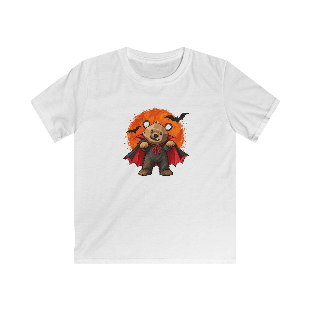 Curious Bear - Little Vampire | Kids Unisex T-Shirt