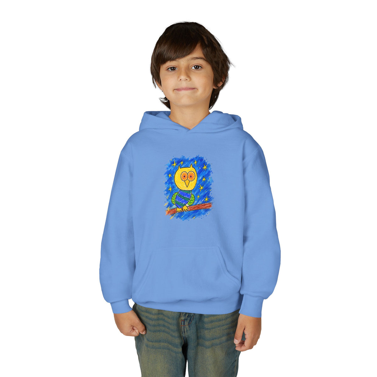 Groggy Owl Kid's Unisex Hoodie