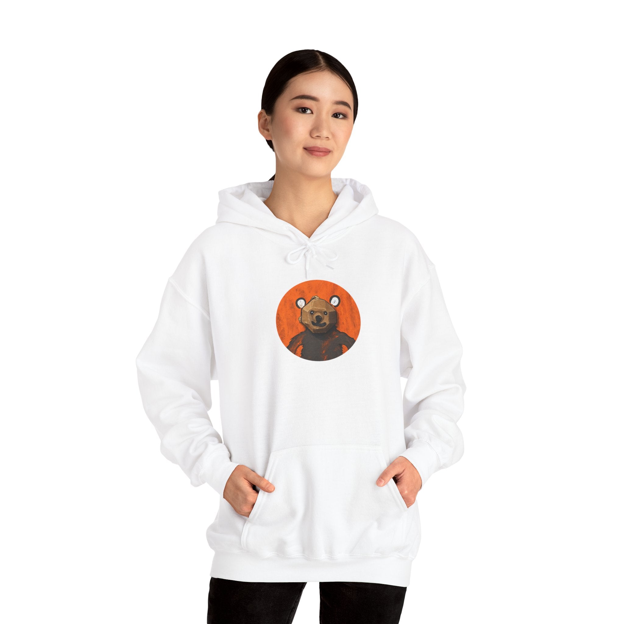 Curious Bear Adult Unisex Hoodie