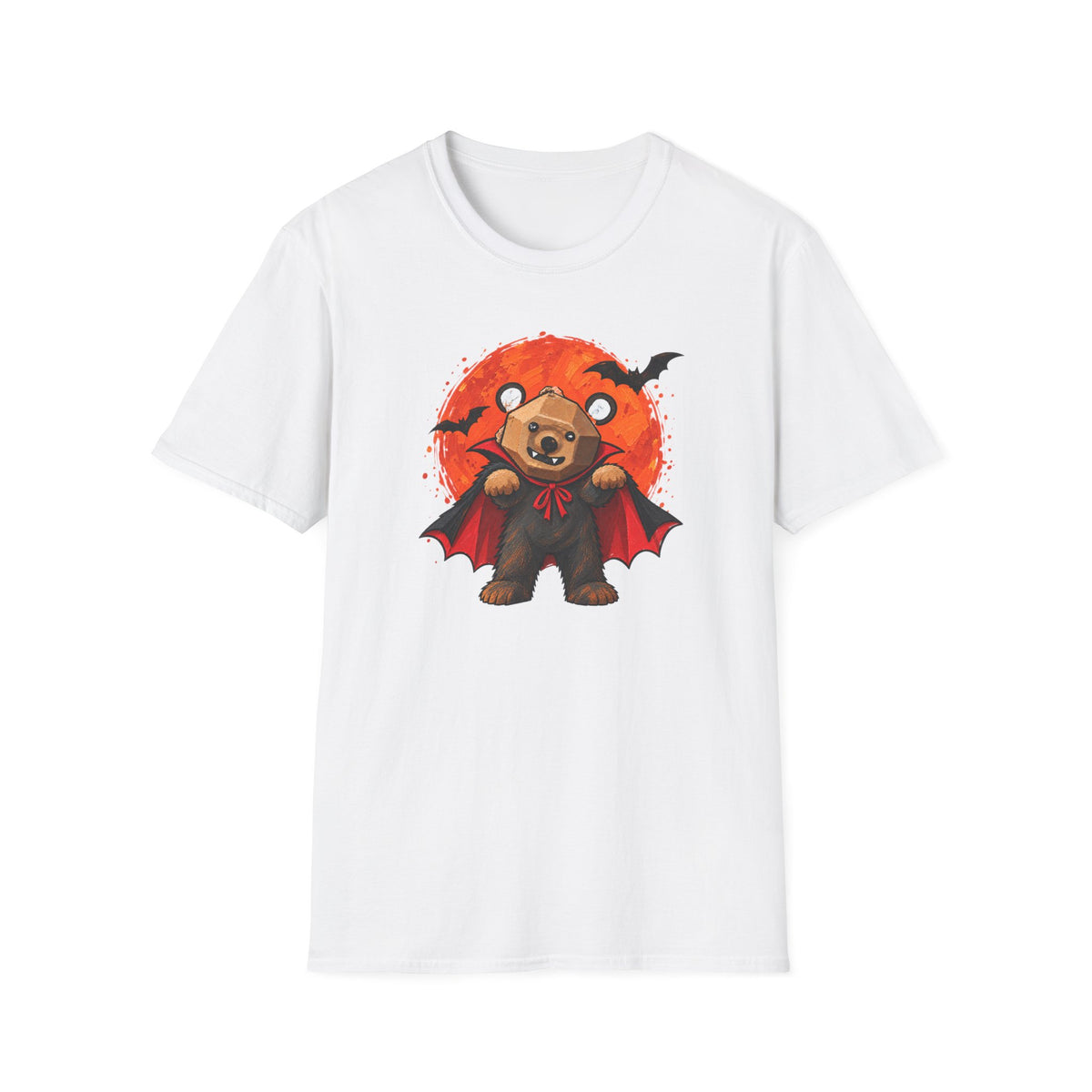 Curious Bear - Little Vampire | Adult Unisex T-Shirt