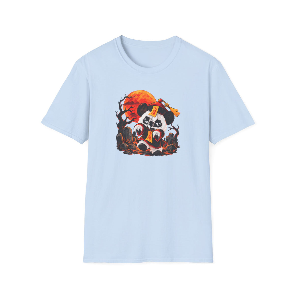 Momo the Doodle Panda — Midnight Mischief | Adult Unisex T-Shirt