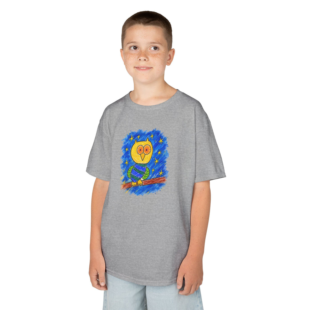 Groggy Owl Kid's Unisex T-Shirt