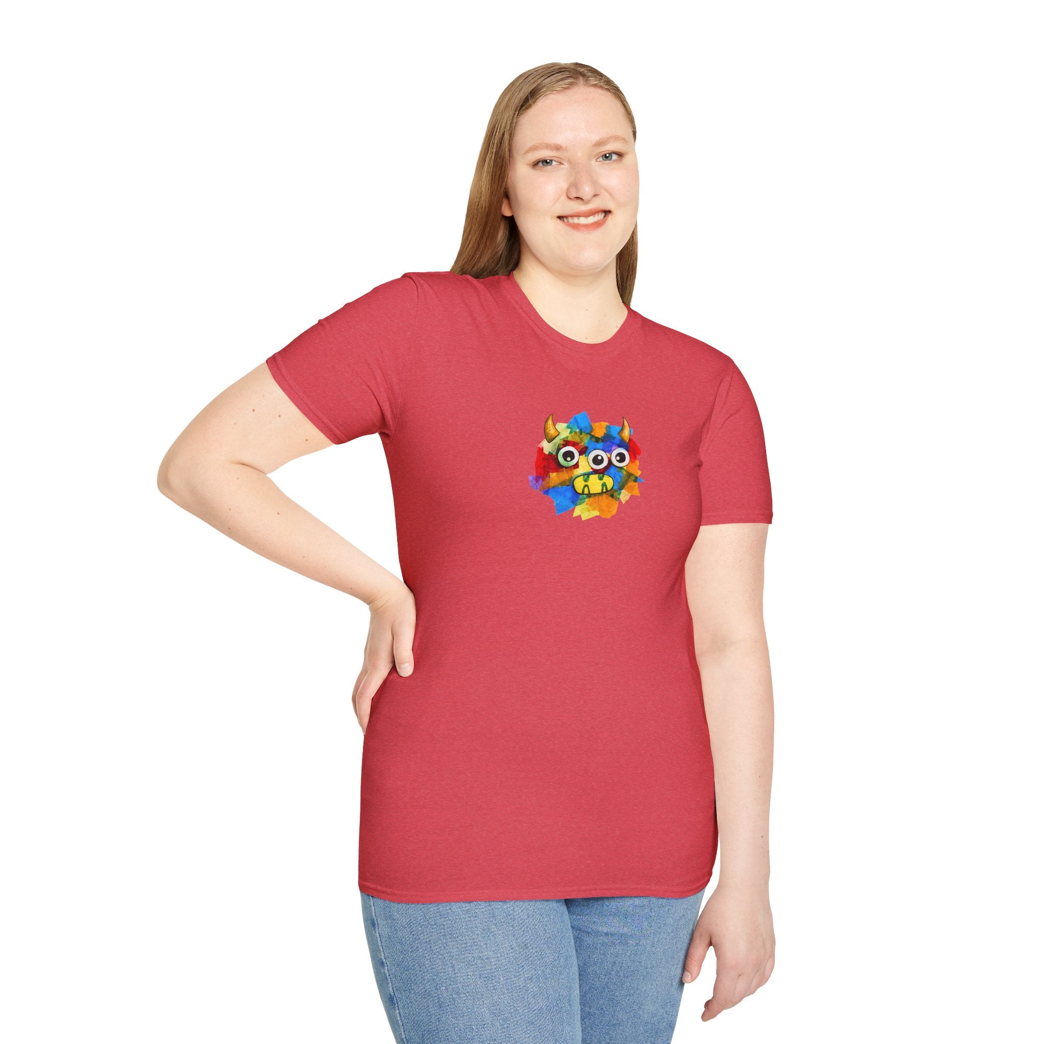 Trilo the Mosaic-Mane Lion Adult Unisex T-Shirt